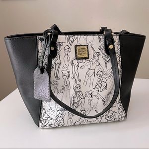 Dooney & Bourke Disney Parks Authentic Peter Pan Zip Tote - Preowned